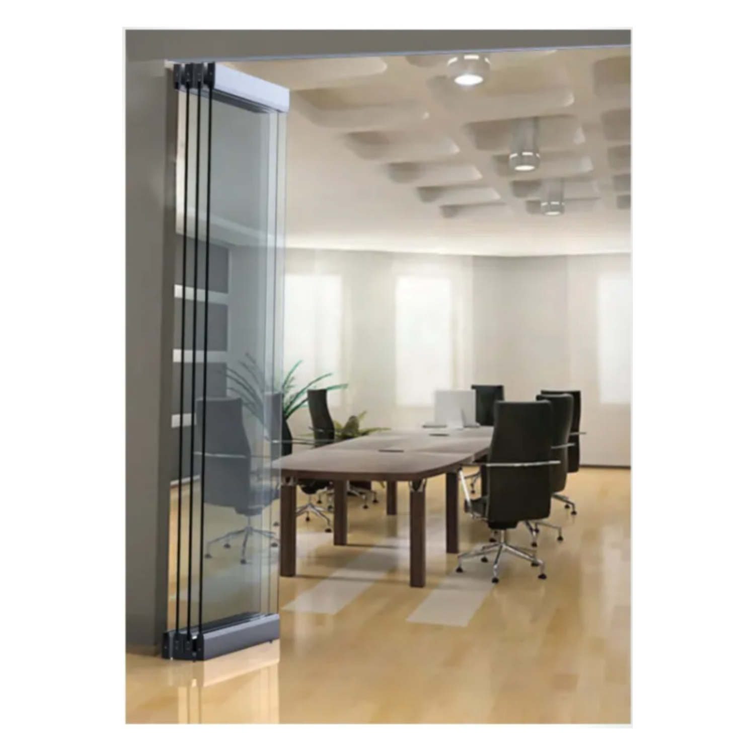 GLASS FOLDING DOOR KZD21 SERIES (4)
